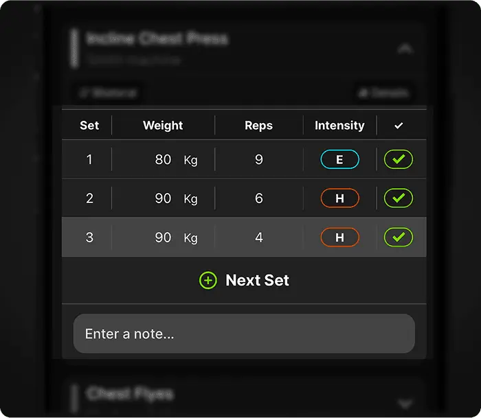 Quick logging that keeps you moving